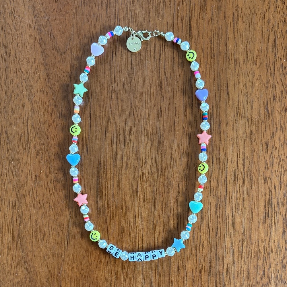 Little Words Project Be Happy Brand New Necklace